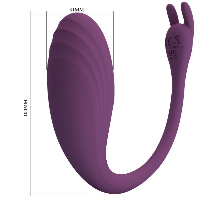 PRETTY LOVE - CATALINA VIBRADOR APP CONTROL REMOTO MORADO