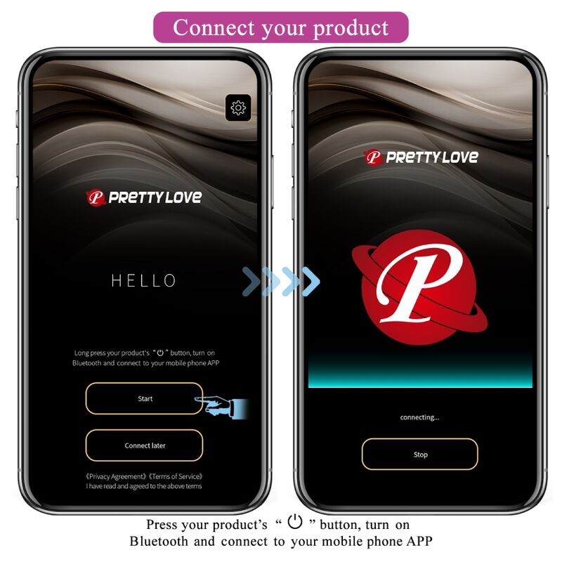 PRETTY LOVE - CATALINA VIBRADOR APP CONTROL REMOTO MORADO