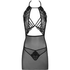 MODA LIVCO CORSETTI - MALVIAMI LC 90625 CAMISA + BRAGA NEGRA