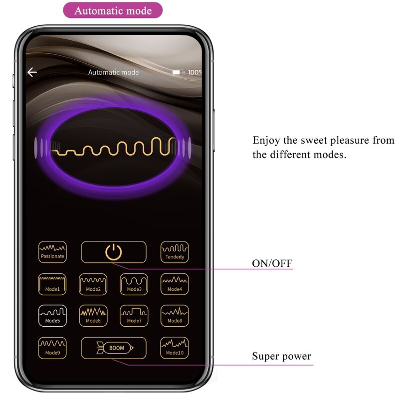 PRETTY LOVE - BILLY VIBRATION PURPLE FREE APP