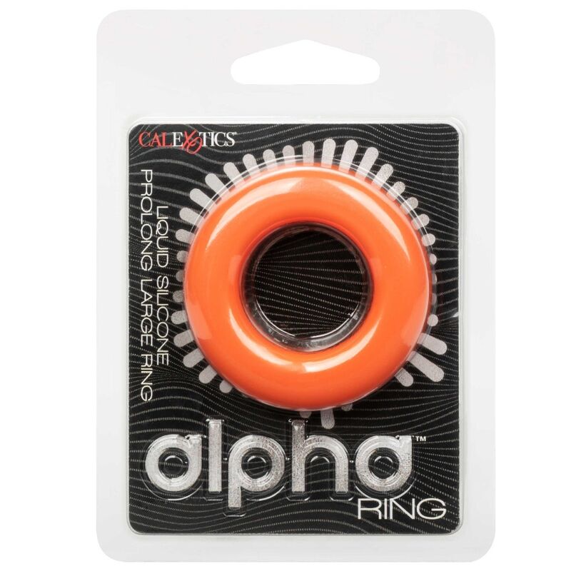 CALEXOTICS - ANILLO NARANJA GRANDE ALPHA PROLONG