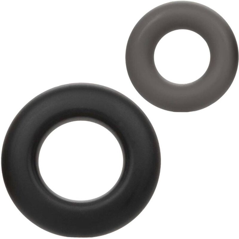 CALEXOTICS - ALPHA PROLONG SET DE 2 ANILLOS GRIS