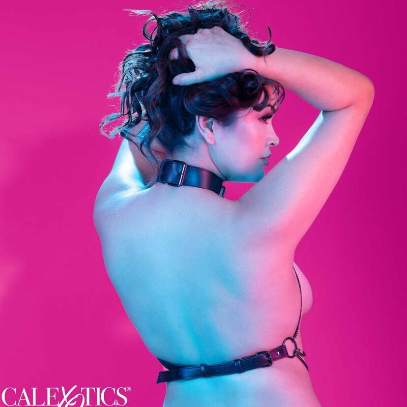 CALEXOTICS - EUPHORIA MULTI-CHAIN ​​COLLAR HARNESS PLUS SIZE