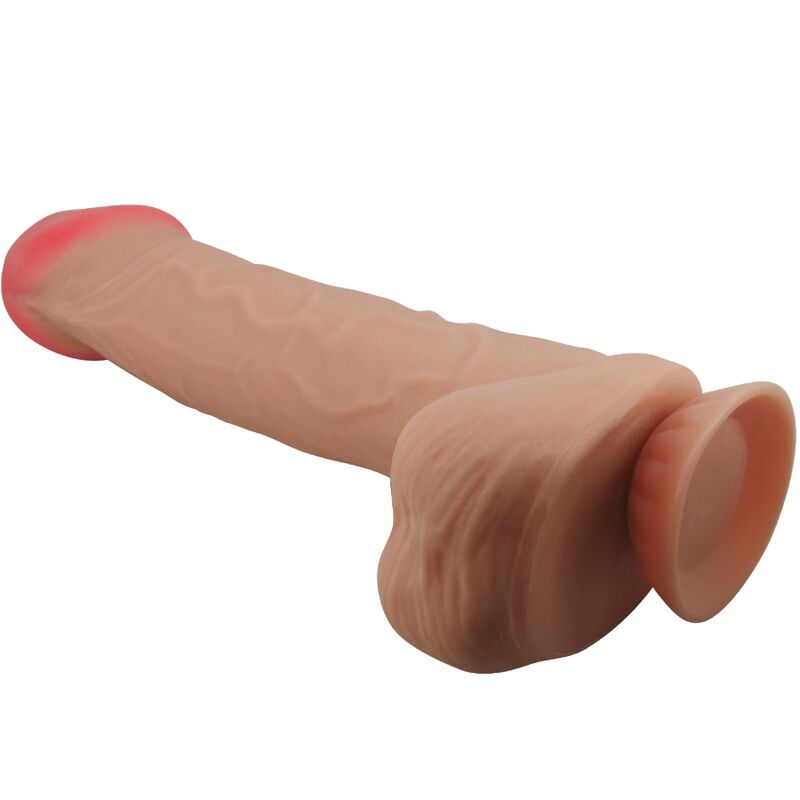 PRETTY LOVE - SLIDING SKIN SERIES REALISTIC DILDO WITH SUCTION CUP SLIDING SKIN FLESH 26 CM