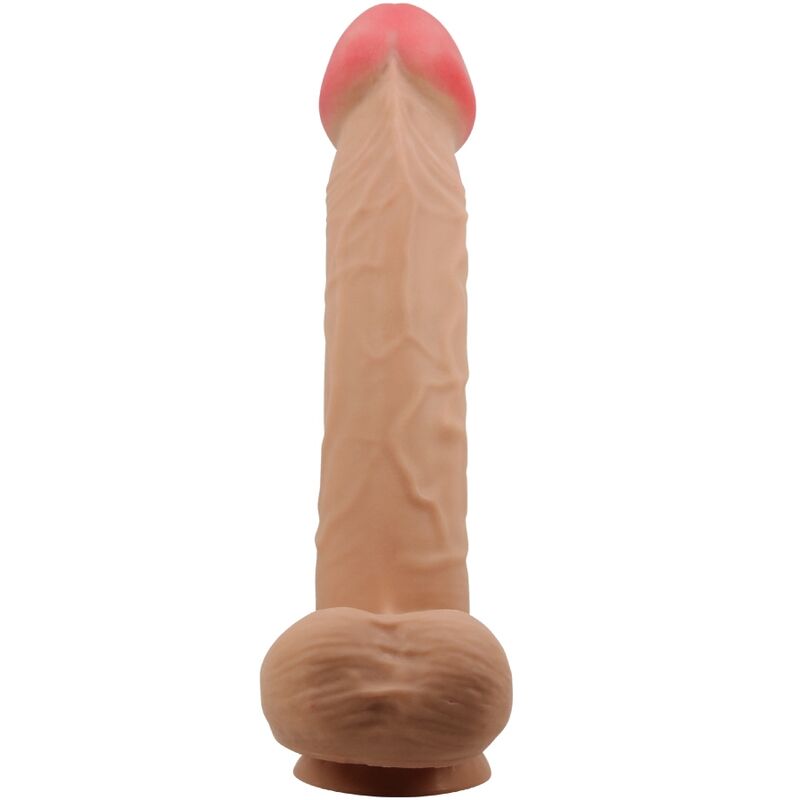 PRETTY LOVE - SLIDING SKIN SERIES REALISTIC DILDO WITH SUCTION CUP SLIDING SKIN FLESH 26 CM