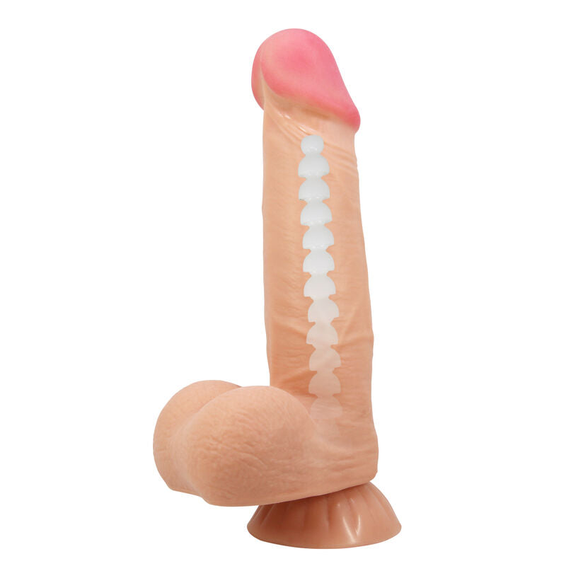 PRETTY LOVE - SLIDING SKIN SERIES DILDO REALISTA CON VENTOSA SLIDING SKIN 21,8 CM