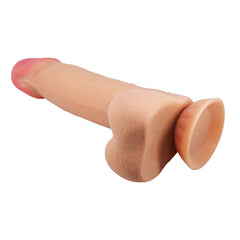 PRETTY LOVE - SLIDING SKIN SERIES DILDO REALISTA CON VENTOSA SLIDING SKIN 21,8 CM