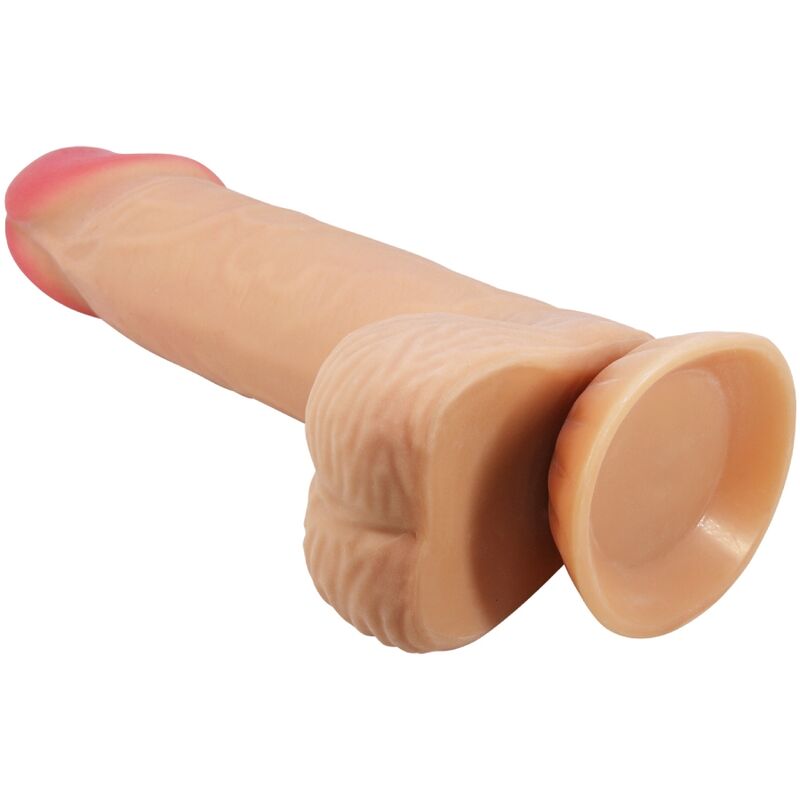 PRETTY LOVE - SLIDING SKIN SERIES REALISTIC DILDO WITH SUCTION CUP SLIDING SKIN 20.6 CM