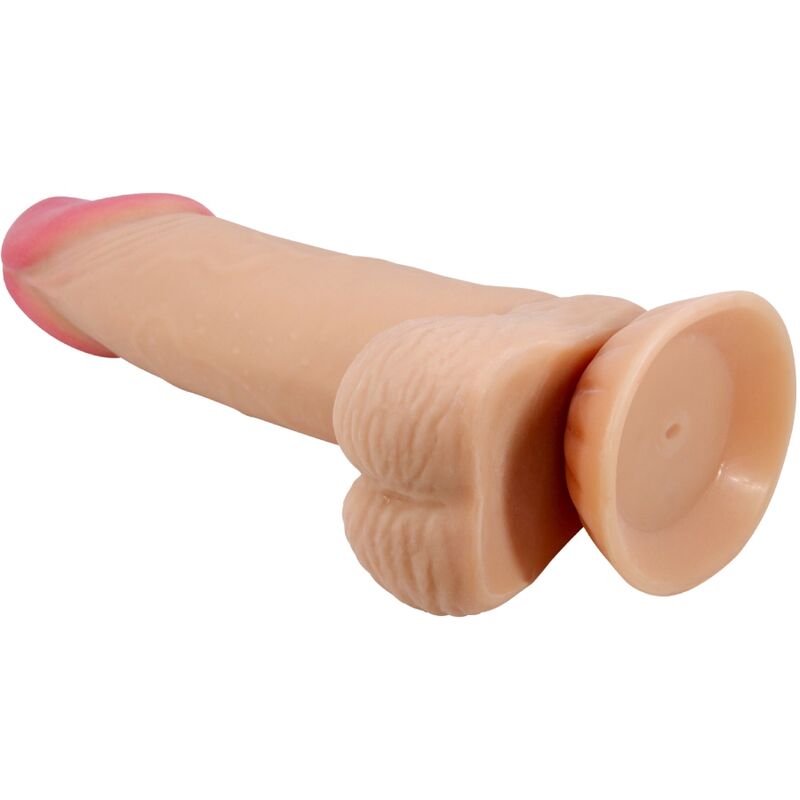 PRETTY LOVE - REALISTIC DILDO SLIDING SKIN SERIES WITH SUCTION CUP SLIDING SKIN 19.4 CM