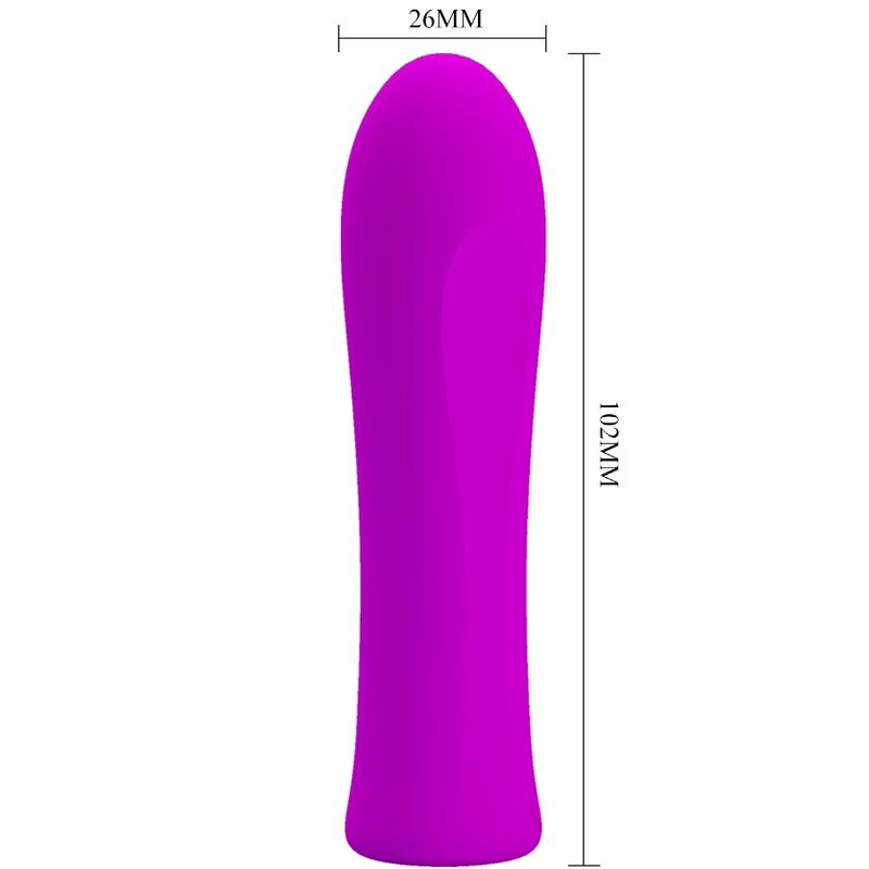 PRETTY LOVE - ALFREDA VIBRADOR SUPER POTENTE MORADO