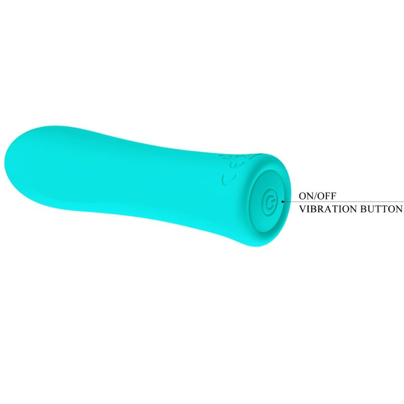 PRETTY LOVE - ALFREDA VIBRADOR SUPER POTENTE VERDE AGUA