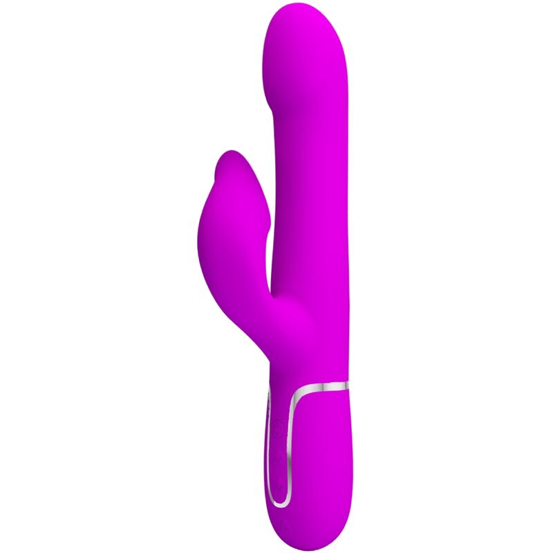 PRETTY LOVE - VIBRADOR CONEJO PERLA MORADA