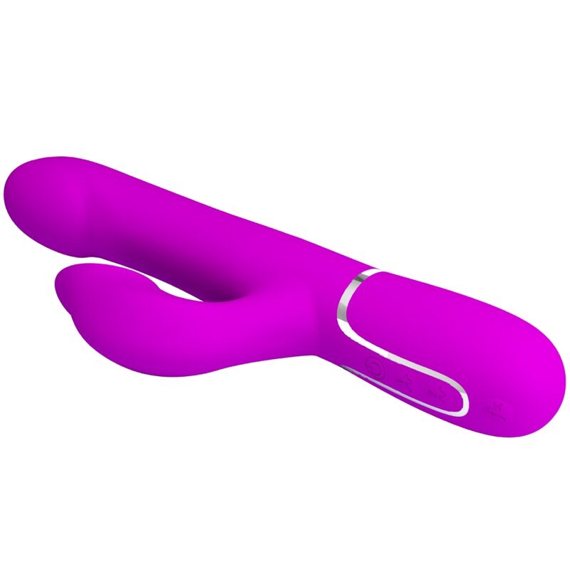 PRETTY LOVE - VIBRADOR CONEJO PERLA MORADA