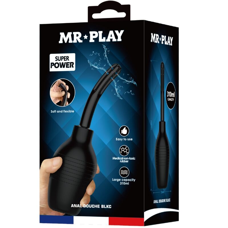 MR PLAY - BLKC SUPER POWER BLACK ANAL SHOWER