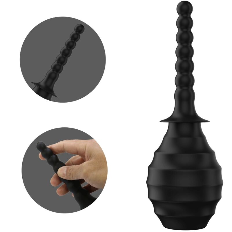 MR PLAY - POWERFUL REMOTE CONTROL VIBRATOR ANAL PLUG BLACK