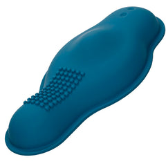 CALEXOTICS - MASAJEADOR RIDER DOBLE MOTOR MANDO A DISTANCIA AZUL