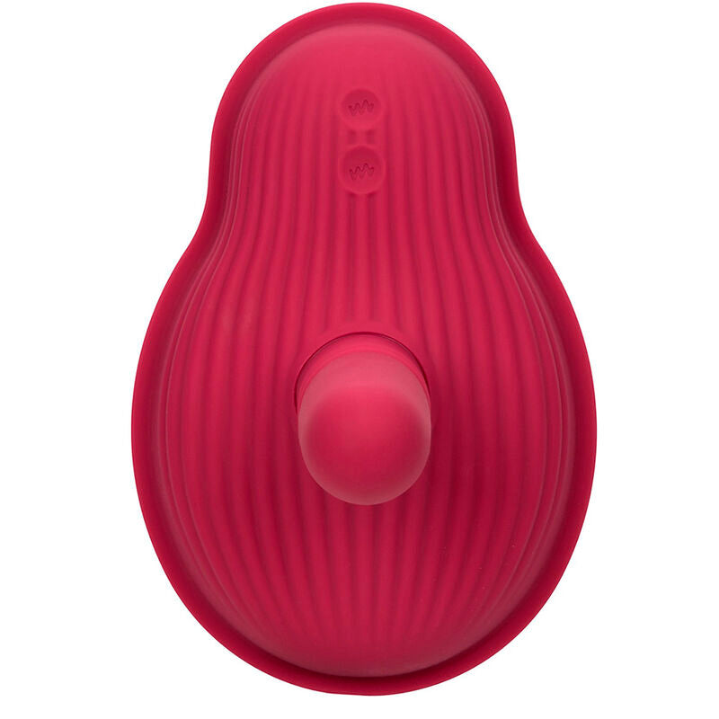 CALEXOTICS - RIDER MASSAGER DOUBLE MOTEUR TÉLÉCOMMANDE ROUGE