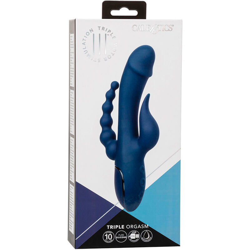 CALEXOTICS - BLUE TRIPLE ORGASM VIBRATOR