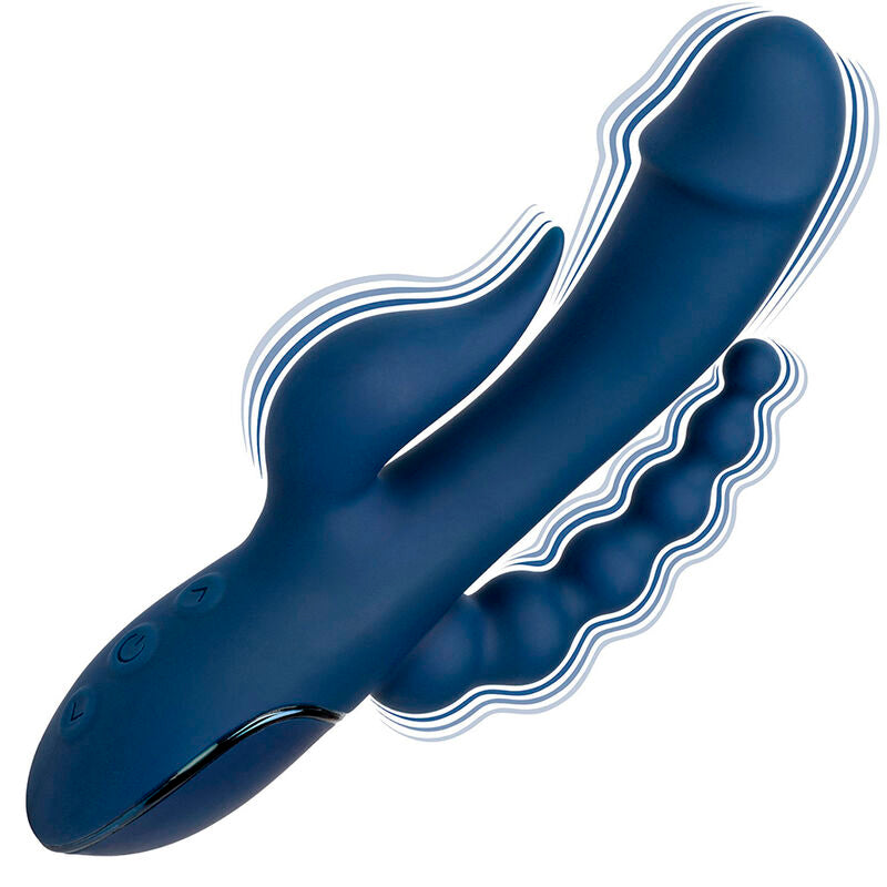 CALEXOTICS - BLUE TRIPLE ORGASM VIBRATOR