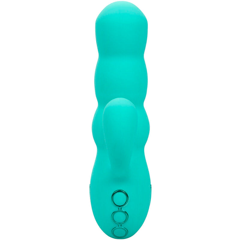 CALEXOTICS - VIBRATEUR DEL MAR DIVA RABBIR AQUA GREEN PAR CALIFORNIA DREAMING