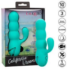 CALEXOTICS - VIBRADOR DEL MAR DIVA RABBIR AQUA VERDE DE CALIFORNIA DREAMING