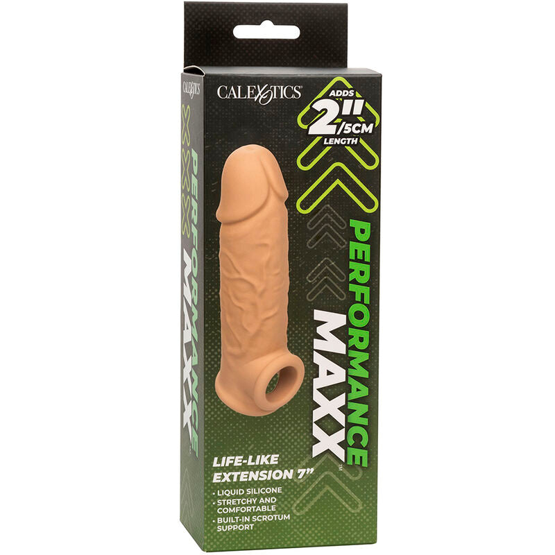 CALEXOTICS - EXTENSION PERFORMANCE MAXX LIFE-LIKE 7 PIEL CLARA