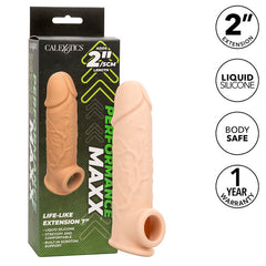 CALEXOTICS - EXTENSION PERFORMANCE MAXX LIFE-LIKE 7 PIEL CLARA