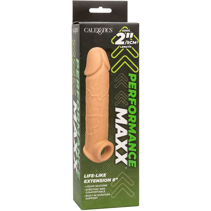 CALEXOTICS - EXTENSION PERFORMANCE MAXX LIFE-LIKE 8 PIEL CLARA