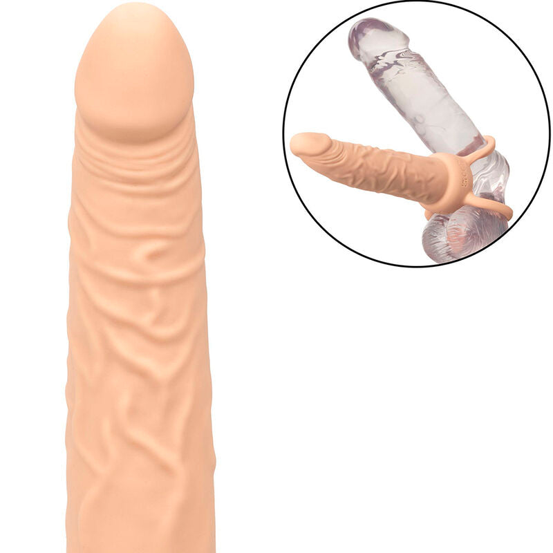 CALEXOTICS - PERFORMANCE MAXX RECHARGEABLE DUAL PENETRATOR CLEAR SKIN