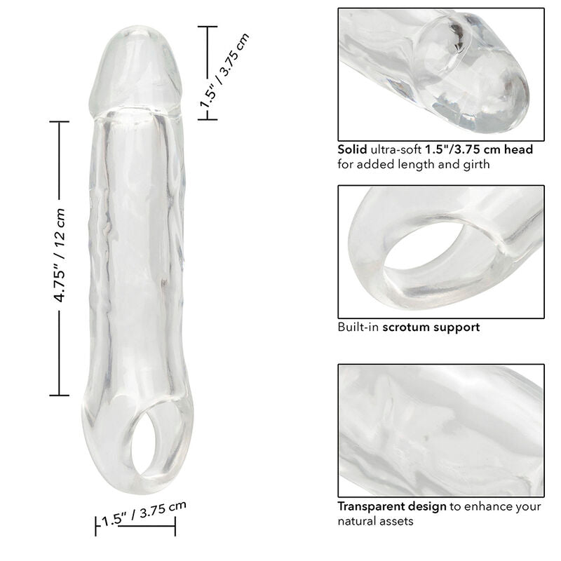 CALEXOTICS - EXTENSION PERFORMANCE MAXX CLEAR 6,5 TRANSPARENTE