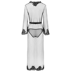 MODA LIVCO CORSETTI - VESTIDO NOKINA LC XG055 + BRAGAS NEGRAS TALLA ÚNICA