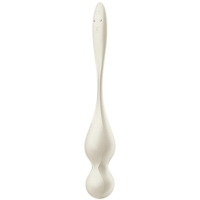 SATISFYER - KEGEL VIBRADOR LOVE BIRDS BOLAS BLANCAS