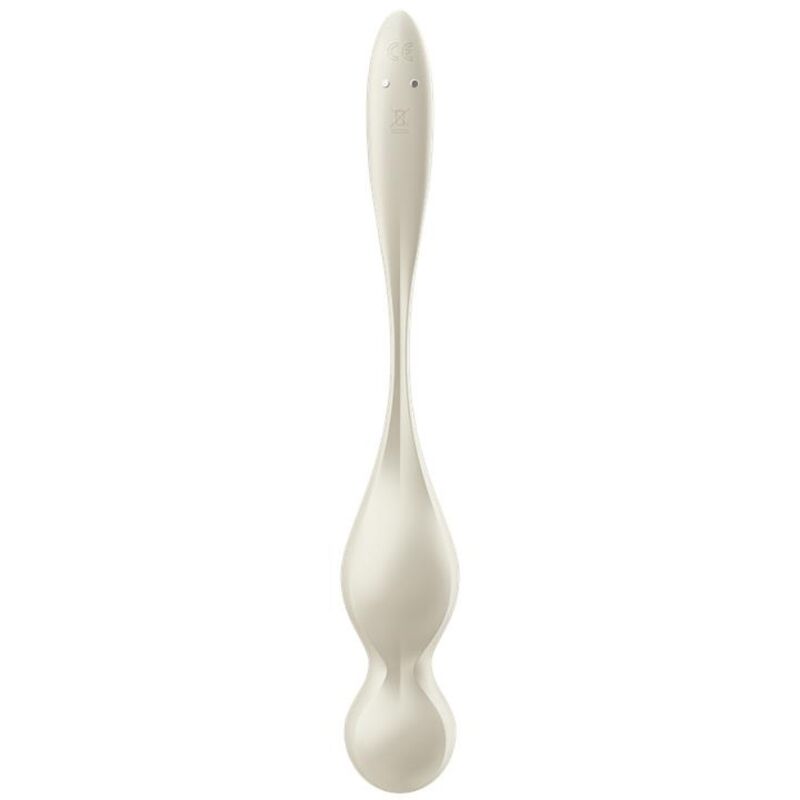 SATISFYER - KEGEL VIBRADOR LOVE BIRDS BOLAS BLANCAS