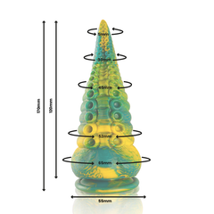 EPIC - GREEN TENTACLE DILDO CETUS SMALL SIZE