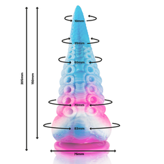 EPIC - DILDO TENTACULO AZUL PHORCYS TAMAÑO GRANDE