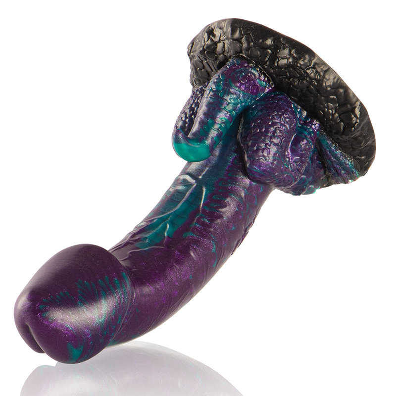 EPIC - BASIL DOUBLE PLEASURE SCALY SMALL SIZE DILDO