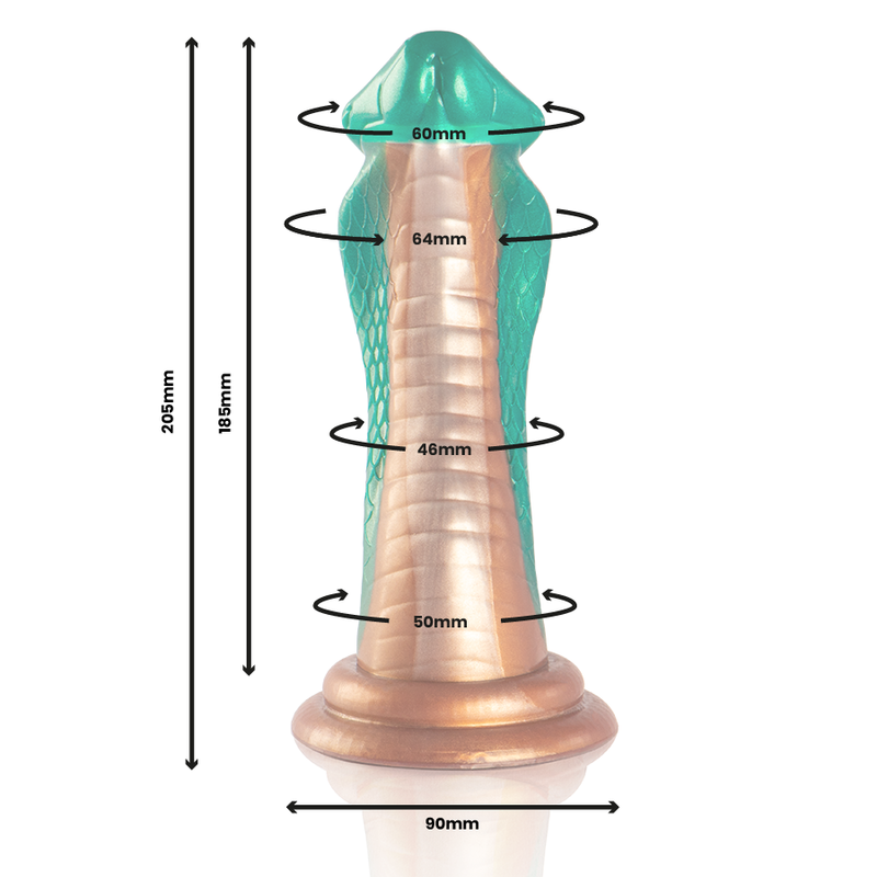 EPIC - GREEN COBRA PYTHON DILDO