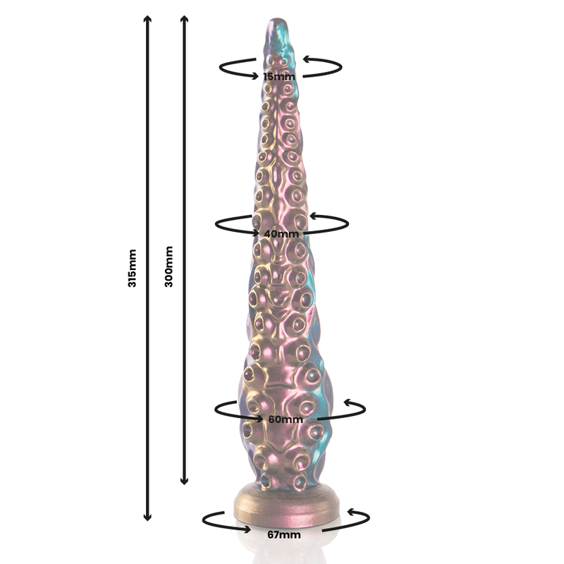 EPIC - CHARYBDIS LARGE SIZE FINE TENTACLE DILDO