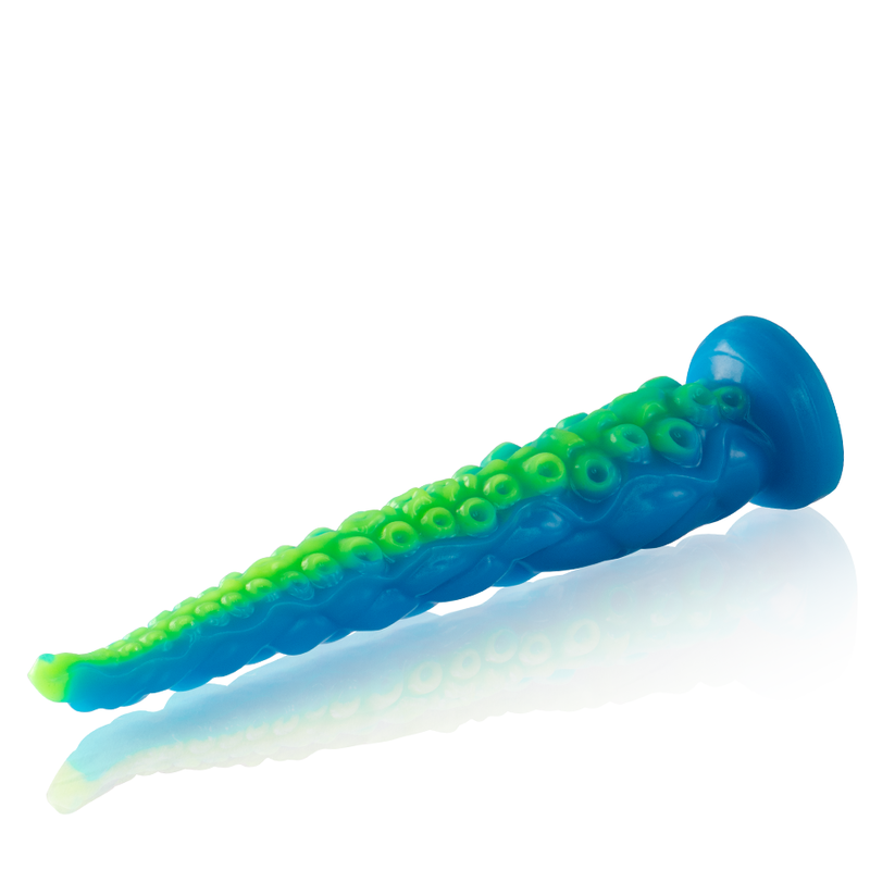 EPIC - DILDO DE TENTÁCULO DELGADO SCYLLA FLUORESCENTE DE GRAN TAMAÑO