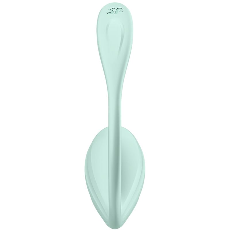 SATISFYER - APP GRATUITA ESTIMULADOR PUNTO G LISO AGUA PÉTALO VERDE