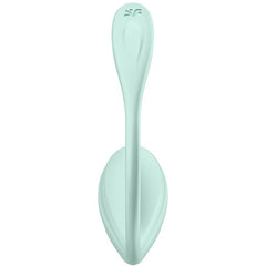 SATISFYER - APP GRATUITA ESTIMULADOR PUNTO G LISO AGUA PÉTALO VERDE