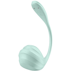 SATISFYER - APP GRATUITA ESTIMULADOR PUNTO G LISO AGUA PÉTALO VERDE