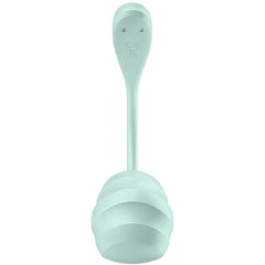 SATISFYER - APP GRATUITA ESTIMULADOR PUNTO G LISO AGUA PÉTALO VERDE