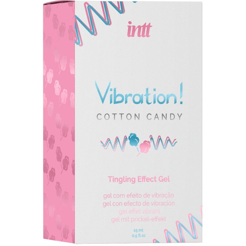 INTT - POTENTE GEL VIBRADOR LÍQUIDO ALGODÓN ESTIMULANTE ÍNTIMO 15 ML