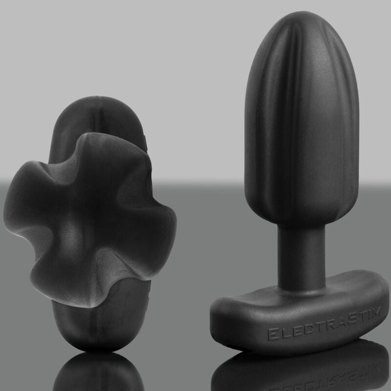 ELECTRASTIM - TARTAR QUADRIPOLAR SILICONE ANAL PLUG BLACK