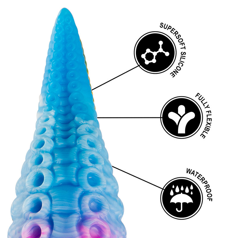 EPIC - BLUE TENTACLE DILDO PHORCYS SMALL SIZE