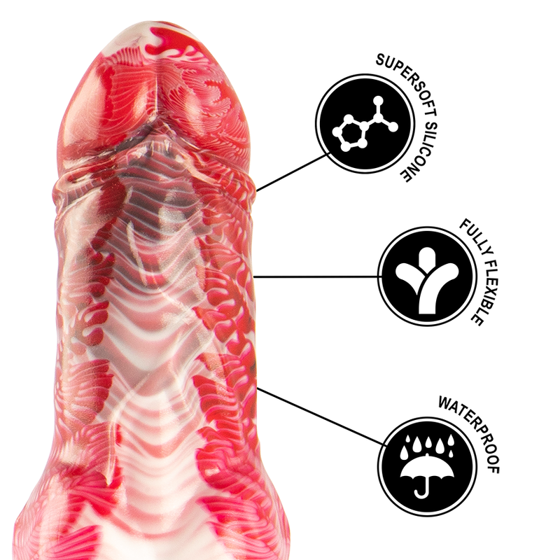 EPIC - HELIOS DILDO WITH HEAT AND ECSTASY OF THE TESTICULES