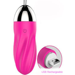 ARMONY - HUEVO VIBRADOR SWEETY SPIRAL ROSA MANDO A DISTANCIA