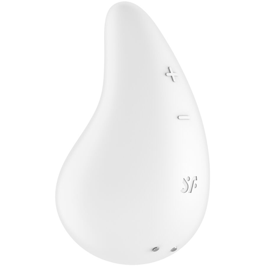 SATISFYER - DEW DROP LAY-ON VIBRATOR WHITE