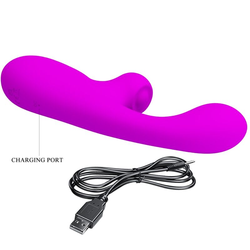 PRETTY LOVE - SKYLAR VIBRATOR STIMULATOR PURPLE